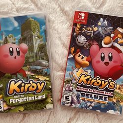 Kirby (2 Nintendo Switch Games)