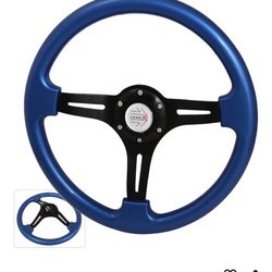 New Steering Wheel Blue Color 