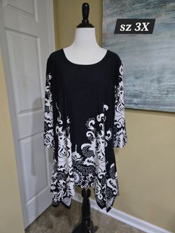 SIZE 3X LADIES TOPS 🩷 PRICES EACH IN DESCRIPTION 