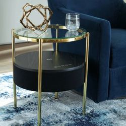 Nedman Accent Table With Built In Speaker 
