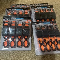 Haul Master Ratcheting Tiedowns ($10 each)
