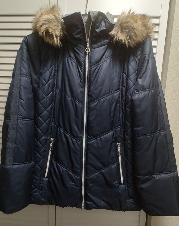 Womens European designer insulated jacket - 12/14
