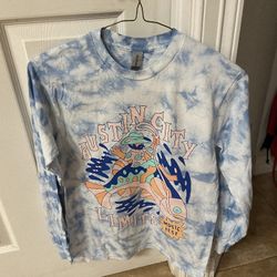 ACL Austin City Limits 2024 Tie-dye Longsleeve Shirt (Small)
