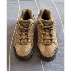 New Balance 606 Trail Hiking Shoe Women Size 7 Sneaker Suede Brown