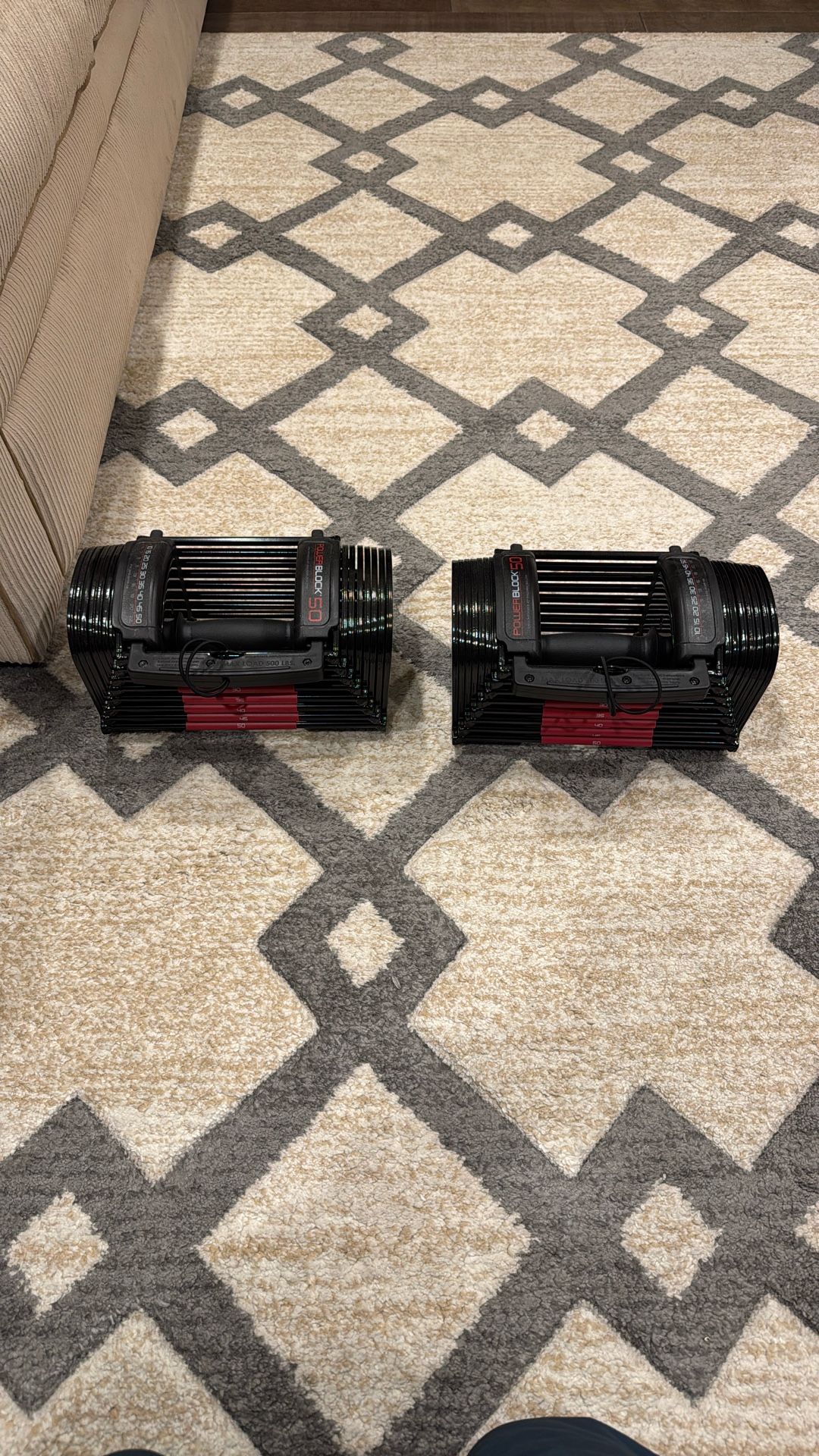 Power Block Dumbbells