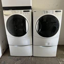 Beautiful Kenmore Elite Washer And Dryer Set , With Warranty And Free Delivery 