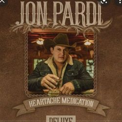 2 TICKETS TO Sunday 10/10 JON PARDI at BILLY BOBS .75 EACH BUT No Stubhub Fees Here..Monday Is A Federal HOLIDAY