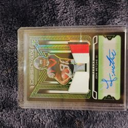 John Metchie III Obsidian  Electric Etch Green/50