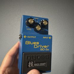 Boss Blues Driver Waza Craft Pedal