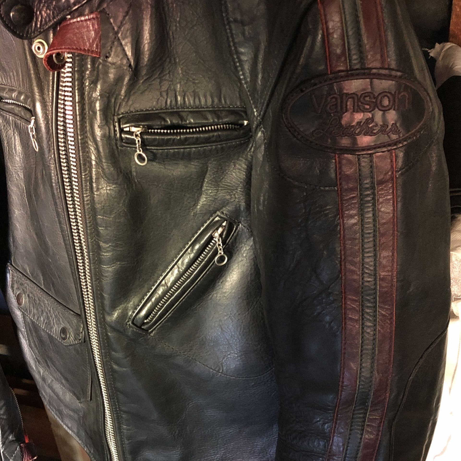 Vanson Leather Motorcycle Jacket