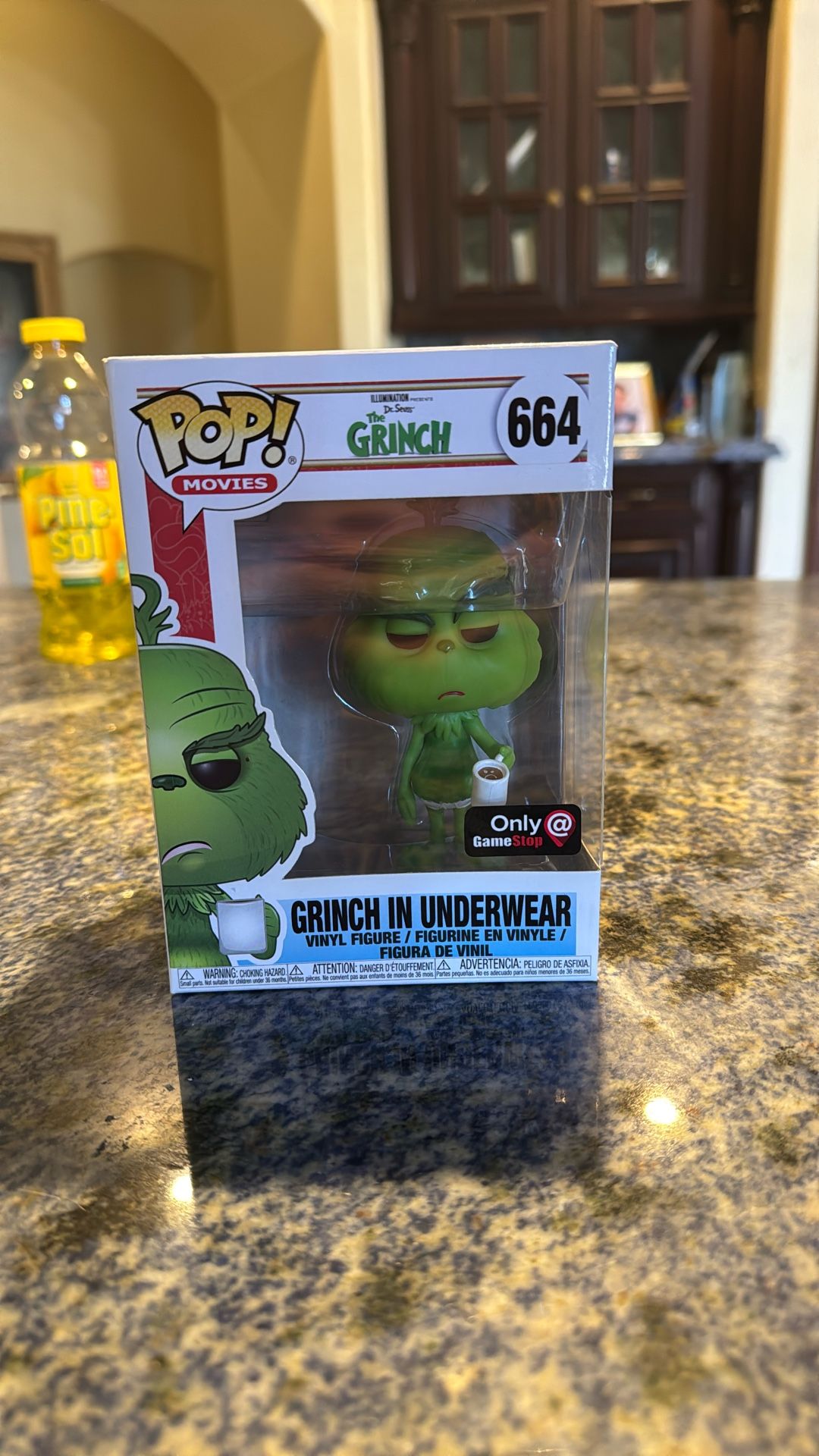 #664 The Grinch In Underwear (only At GameStop) Rare