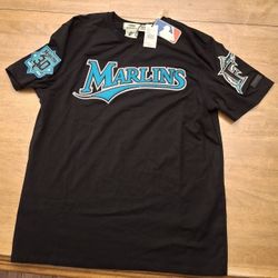 Pro Standard Florida MIAMI Marlins 30th Anniversary 1(contact info removed) Shirt Mens Size L large