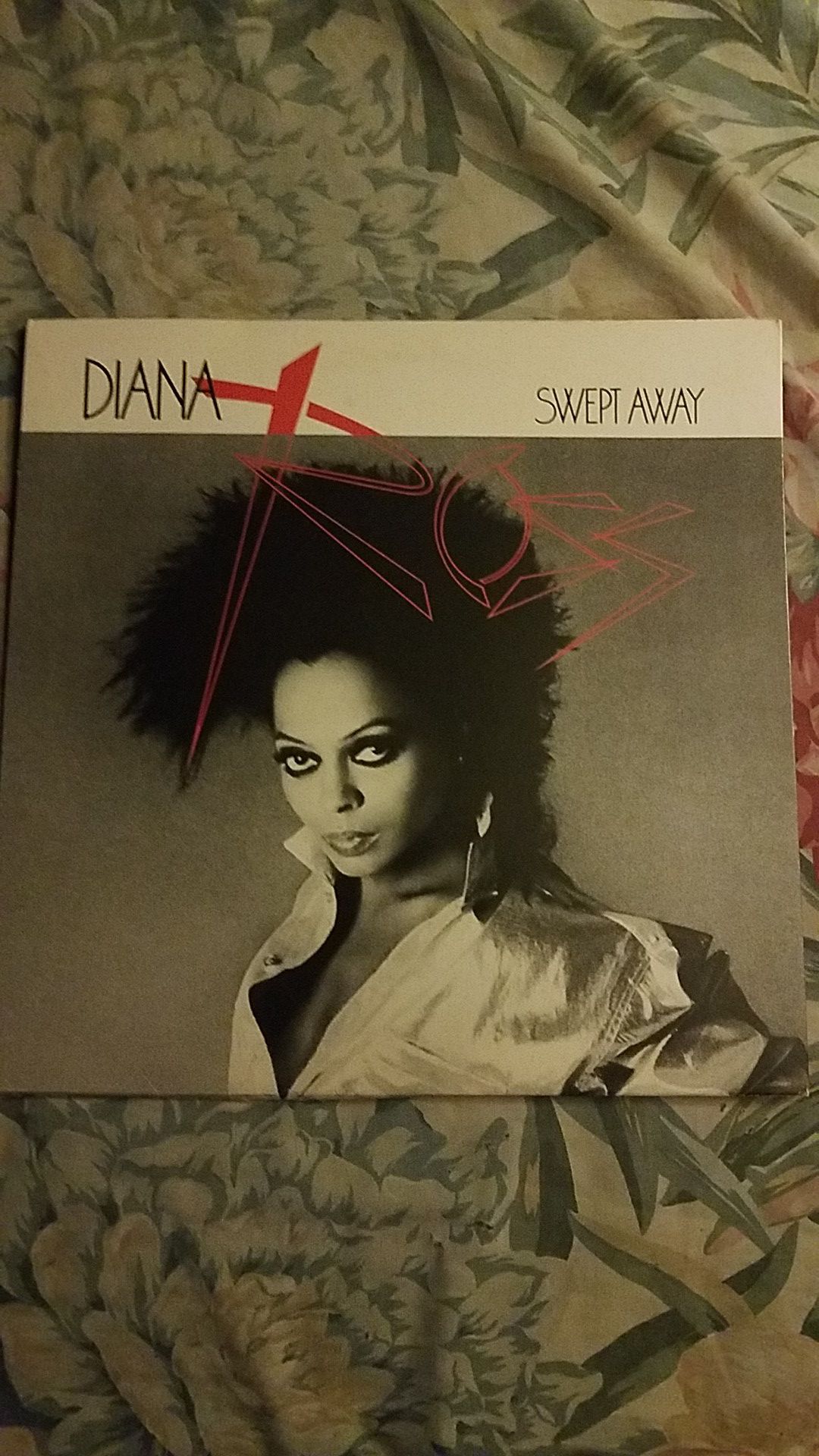 Diana Ross swept away 1984 vinyl record