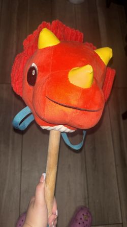 Dinosaur Hobby Horse Stick Toy