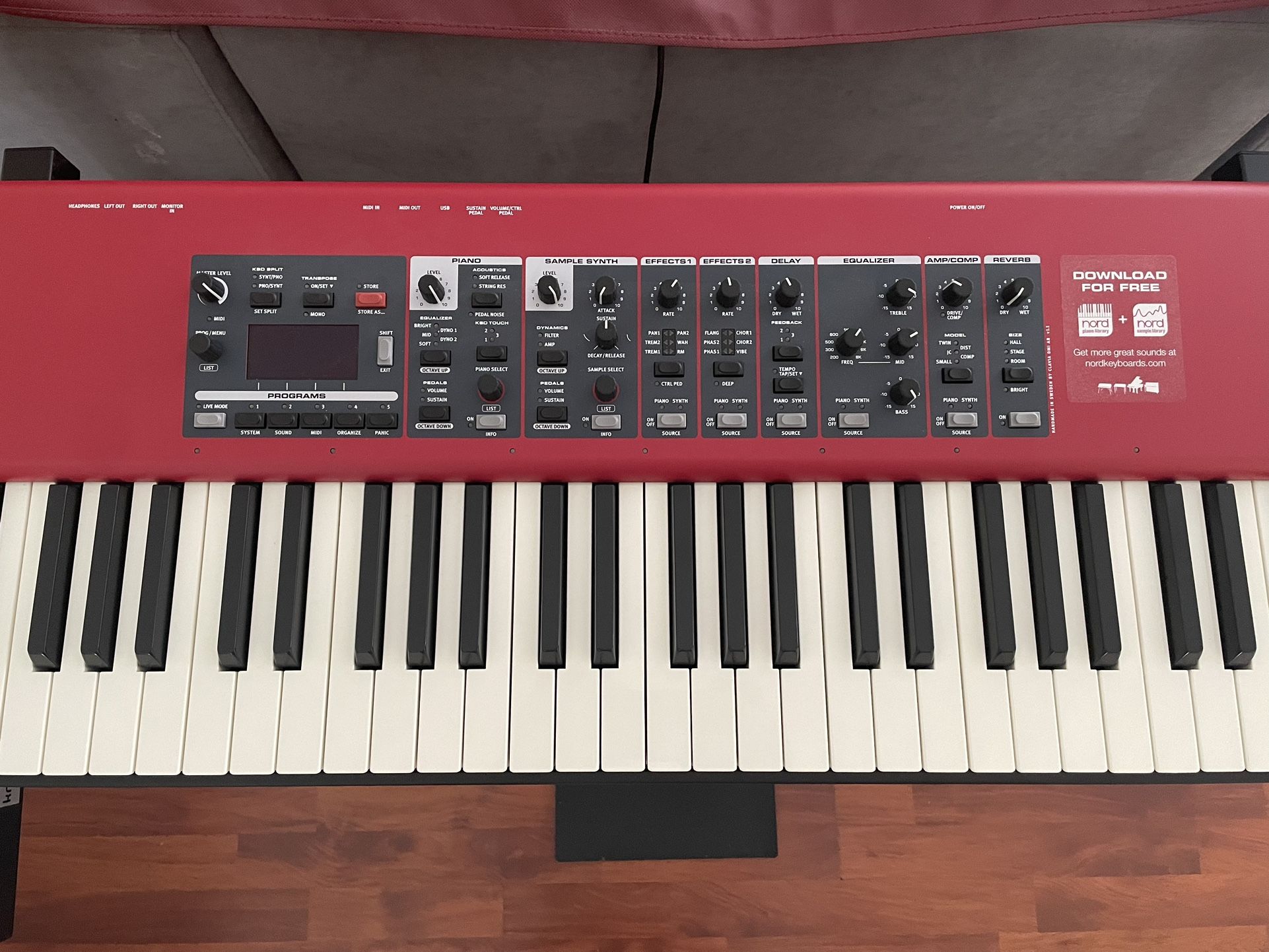 Nord Piano 4 + Speakers + Pedals and more