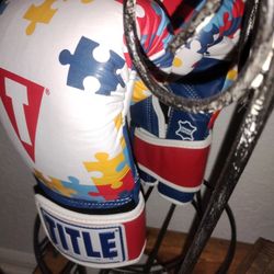 Limited edition title boxing AUTISM Boxing Gloves 
