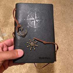 Leather notepad