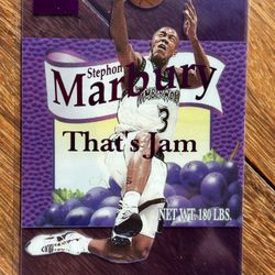 1998 Skybox Stephon Marbury That’s Jam