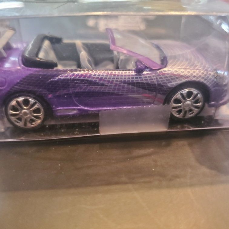 FAST AND FURIOUS 2003 MITSUBISHI ECLIPSE SPYDER 1:64 BLACK MAGIC