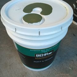 PINTURAS BEHR PARA EXTERIOR SEMIGLOSS $100 CADA CUBETA