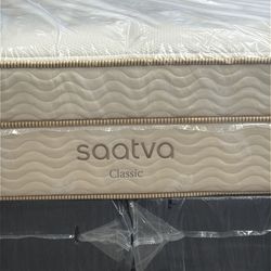 King Saatva 14.5” Pillow Top Mattress