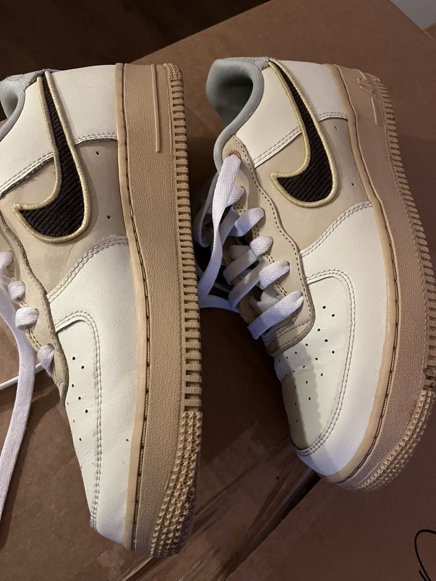 Girls Nike Air Force One Shoes Size 7y