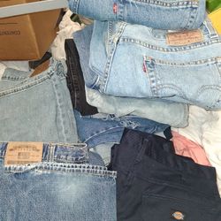 Over 20 Pairs Of 36x30 Jeans