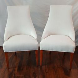 Clean White Elegant Style Chairs