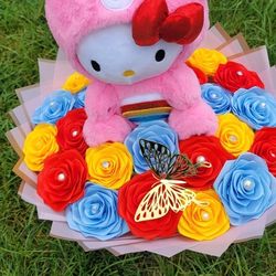Ribbon Roses Bouquets 