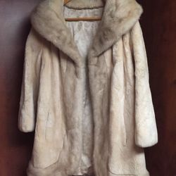 Faux fur coat Vintage