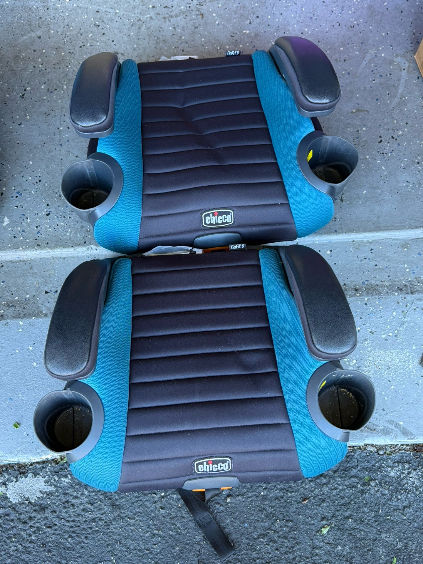 2 Chicco GoFit Plus Booster Seats