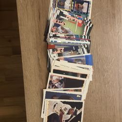 Random Baseball Cards About 35 Cards