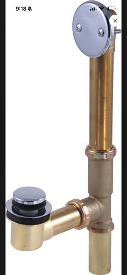 Delta Faucet RP293 Bath Waste Assembly, Chrome,1.5
