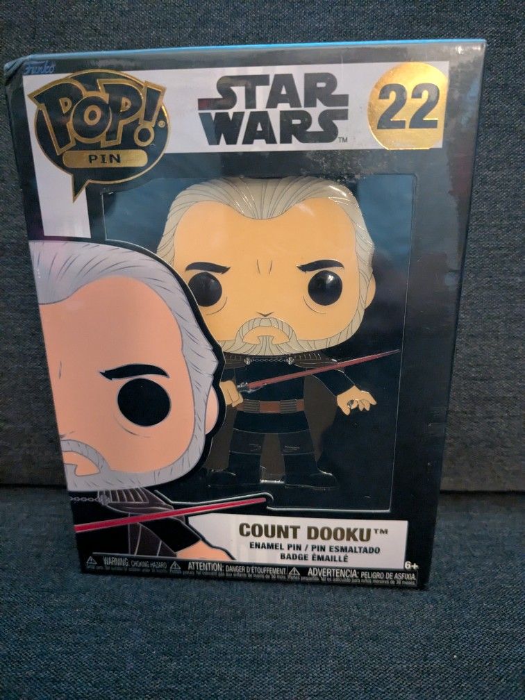 Funko Pop Pin Count Dooku