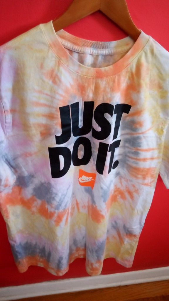 NIKE ...ONE-OF -A- KIND... TYE DYE T-SHIRT... CHECK OUT MY PAGE FOR MORE ITEMS