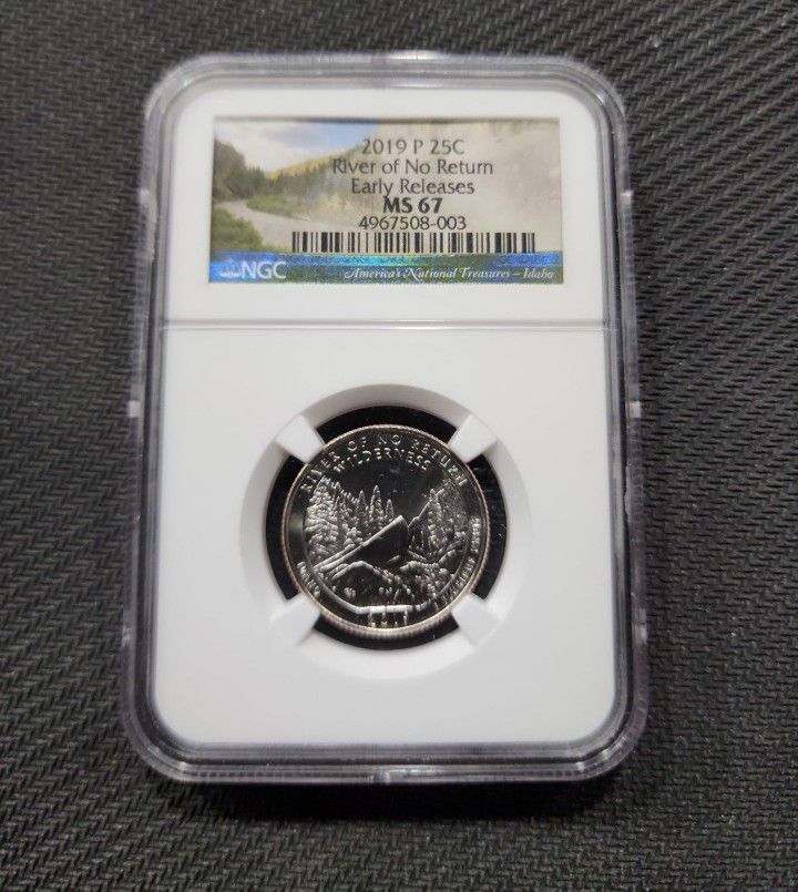 2019-P River of No Return NGC MS67 Early Releases