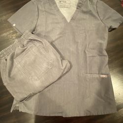 FIGS Scrubs XS top S bottom