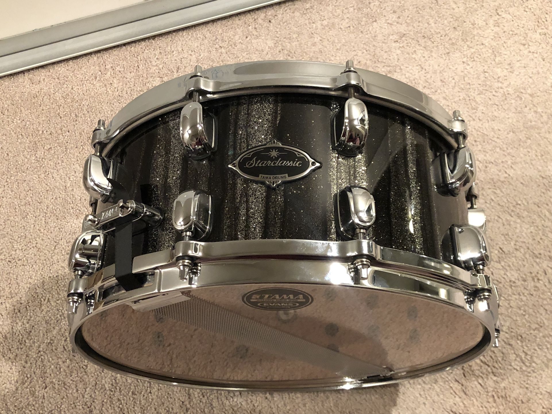 Tama Starclassic 14" x 6.5" Black Clouds and Silver Linings Snare Drum