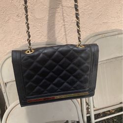 Black And Gold Purse