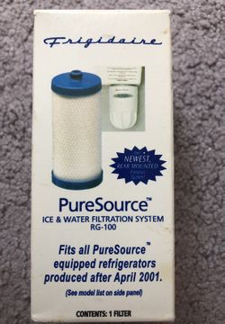Pure source ice and water filter