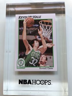 Kevin McHale Celtics paper weight card