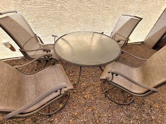 Outdoor Table and Chair Set