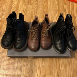 3 Pairs Women’s Boots US Size 7.5-8