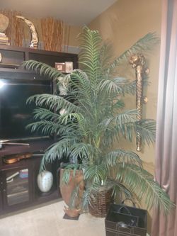 High Quality Silk Potted Palm Tree