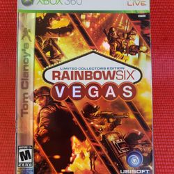 Rainbow Six Vegas Limited Collectors Edition Xbox 360