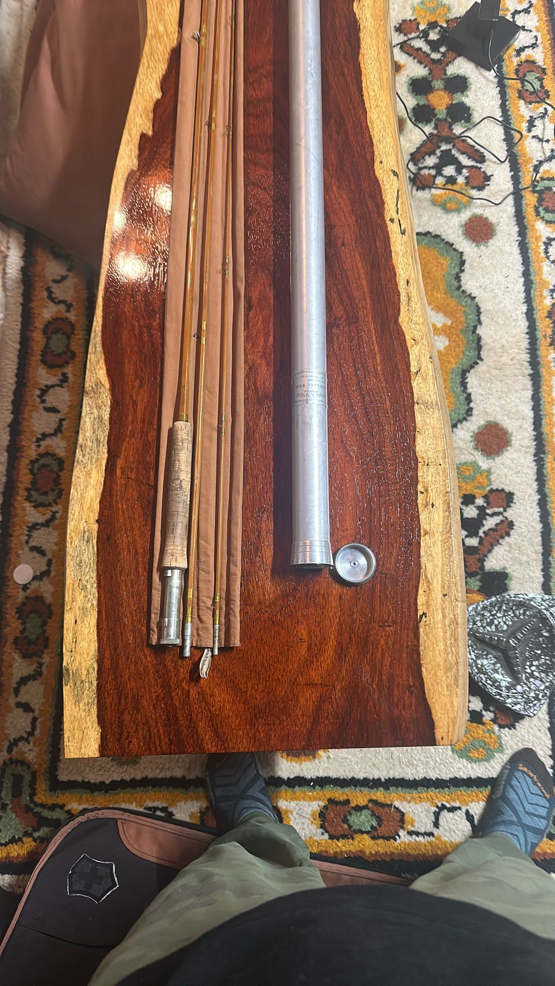 Wright McGill Vintage Bamboo Fly Fishing Rod