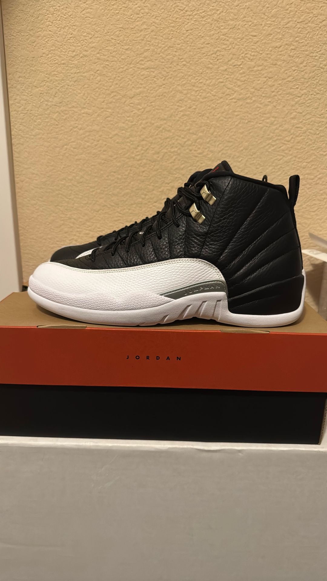 DS Jordan 12 Playoffs Size 10.5 & 11