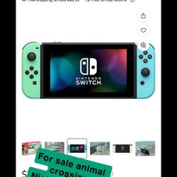 Animal Crossing Nintendo Switch 