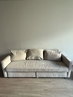 Tan IKEA pull out couch for Sale
