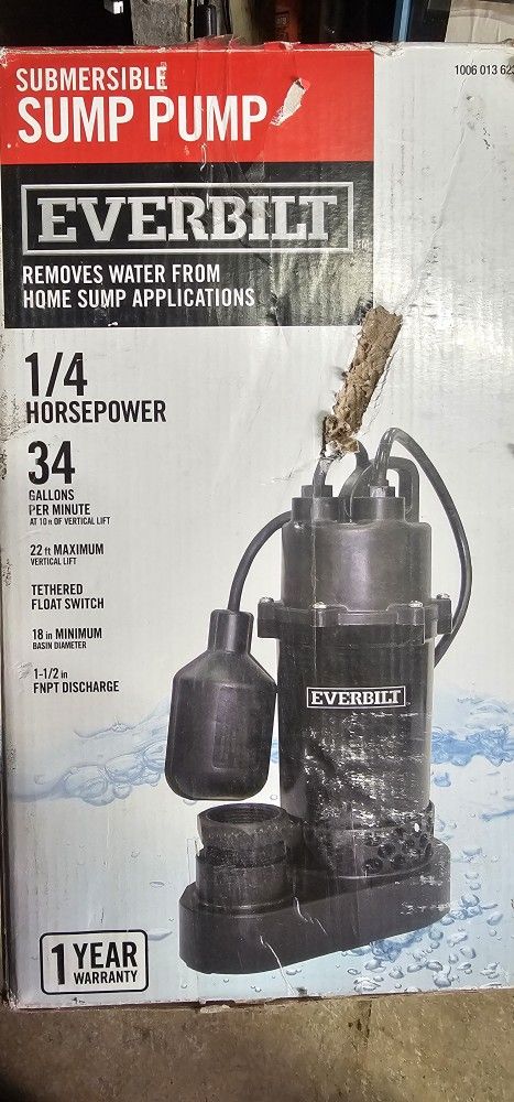 Everbuilt Sump Pump